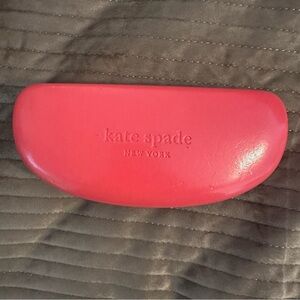 Kate Spade New York Pink Hard Shell Eyeglass Sunglass Case